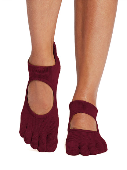 [ToeSox] Bellarina Full-Toe Grip Socks / Yoga Pilates Anti-Slip Socks 24FW_D3