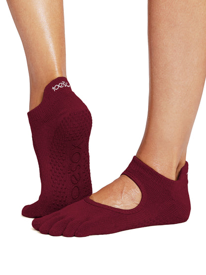 [ToeSox] Bellarina ベラリナ（Full-Toe／つま先あり） グリップ ソックス ／ ヨガ ピラティス 滑り止め付 靴下 25FW_D1