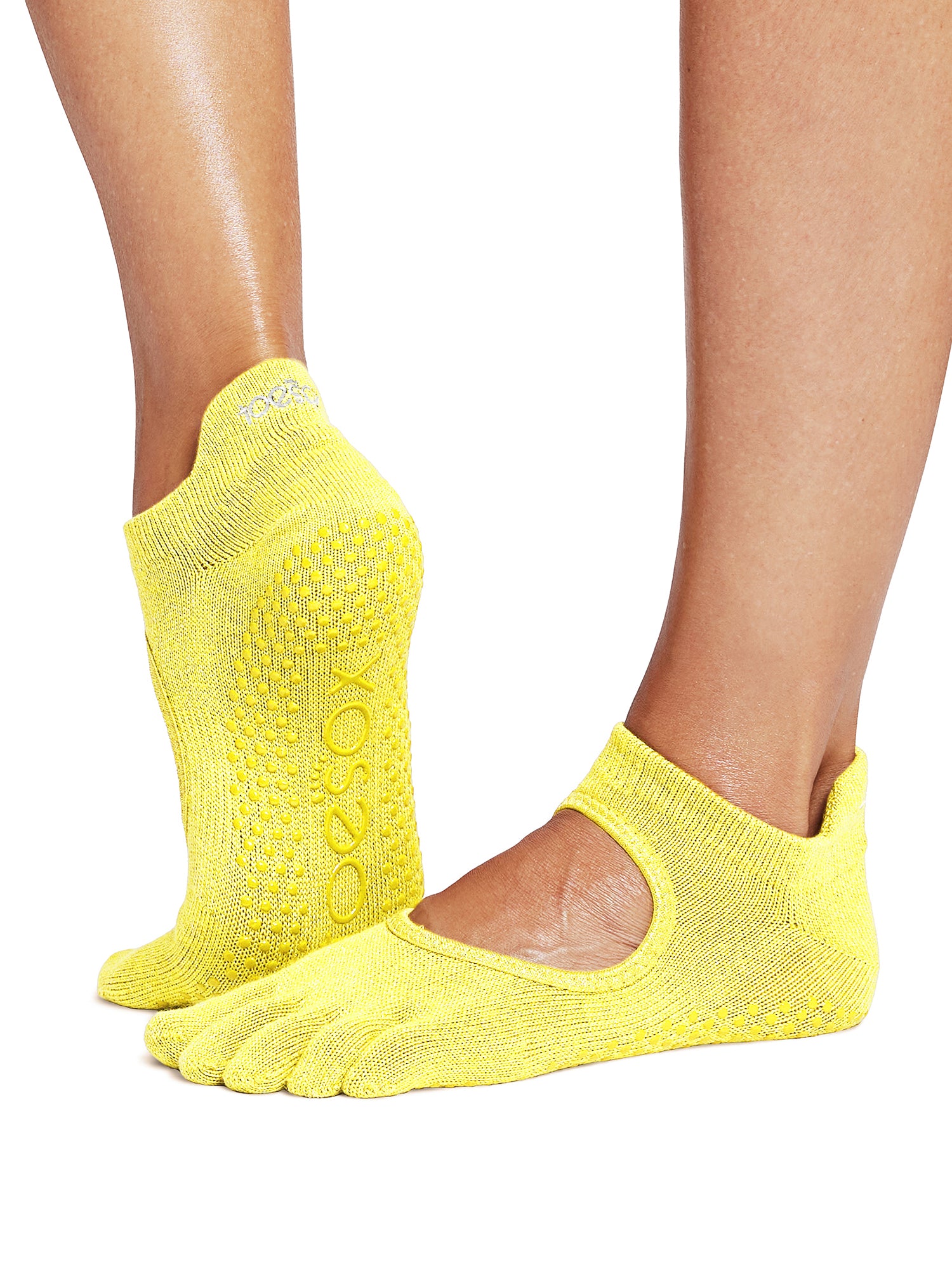 [ToeSox] Bellarina ベラリナ（Full-Toe／つま先あり） グリップ ソックス ／ ヨガ ピラティス 滑り止め付 靴下 25FW_D1