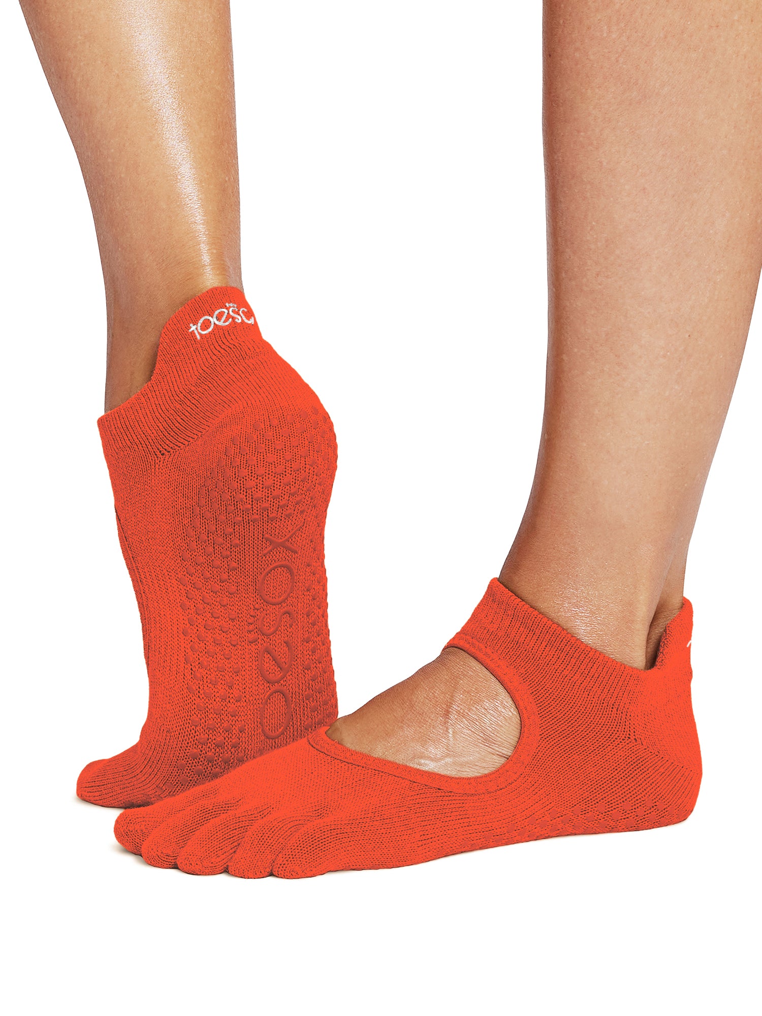 [ToeSox] Bellarina ベラリナ（Full-Toe／つま先あり） グリップ ソックス ／ ヨガ ピラティス 滑り止め付 靴下 25FW_D1