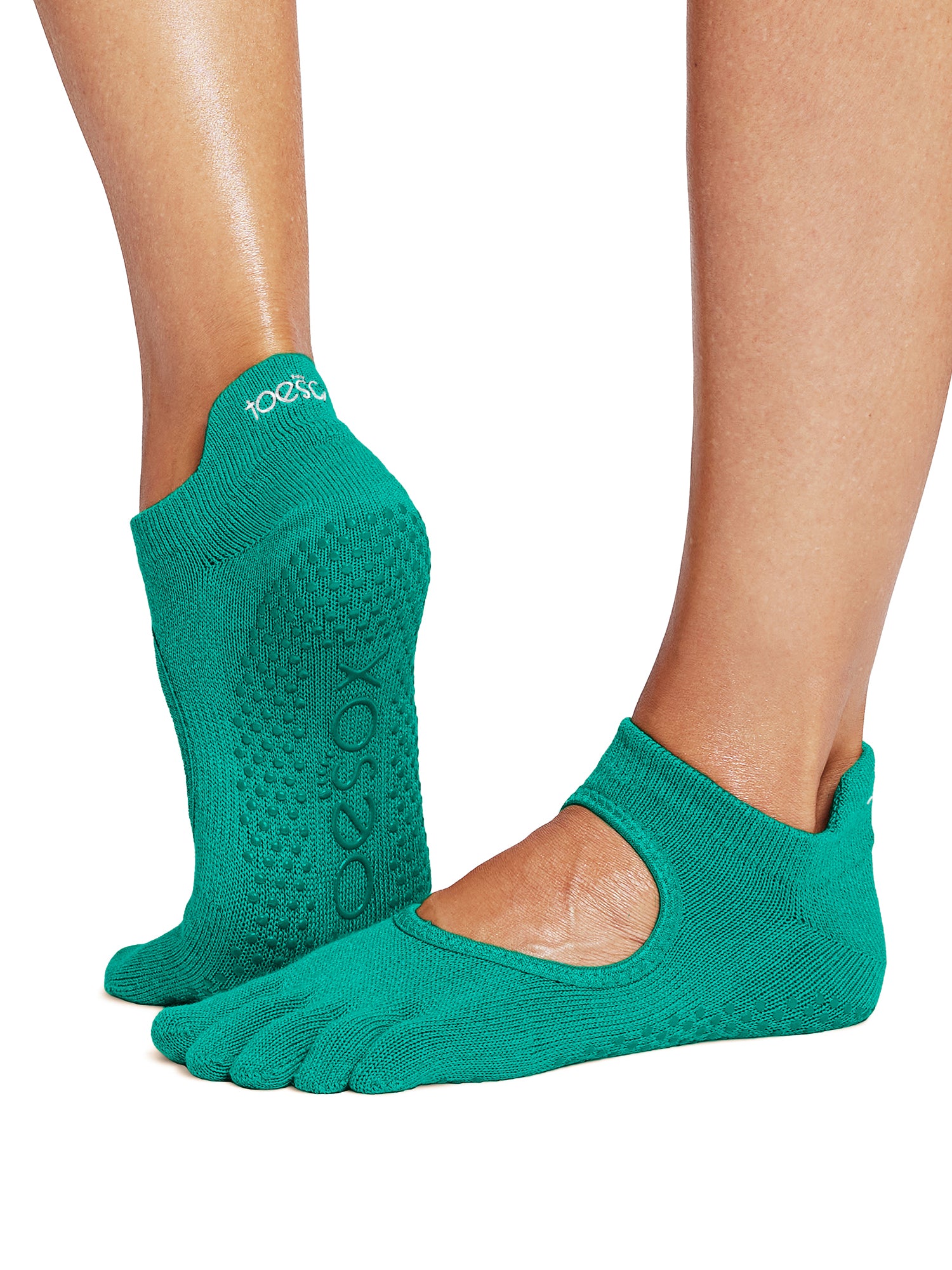 [ToeSox] Bellarina ベラリナ（Full-Toe／つま先あり） グリップ ソックス ／ ヨガ ピラティス 滑り止め付 靴下 25FW_D1