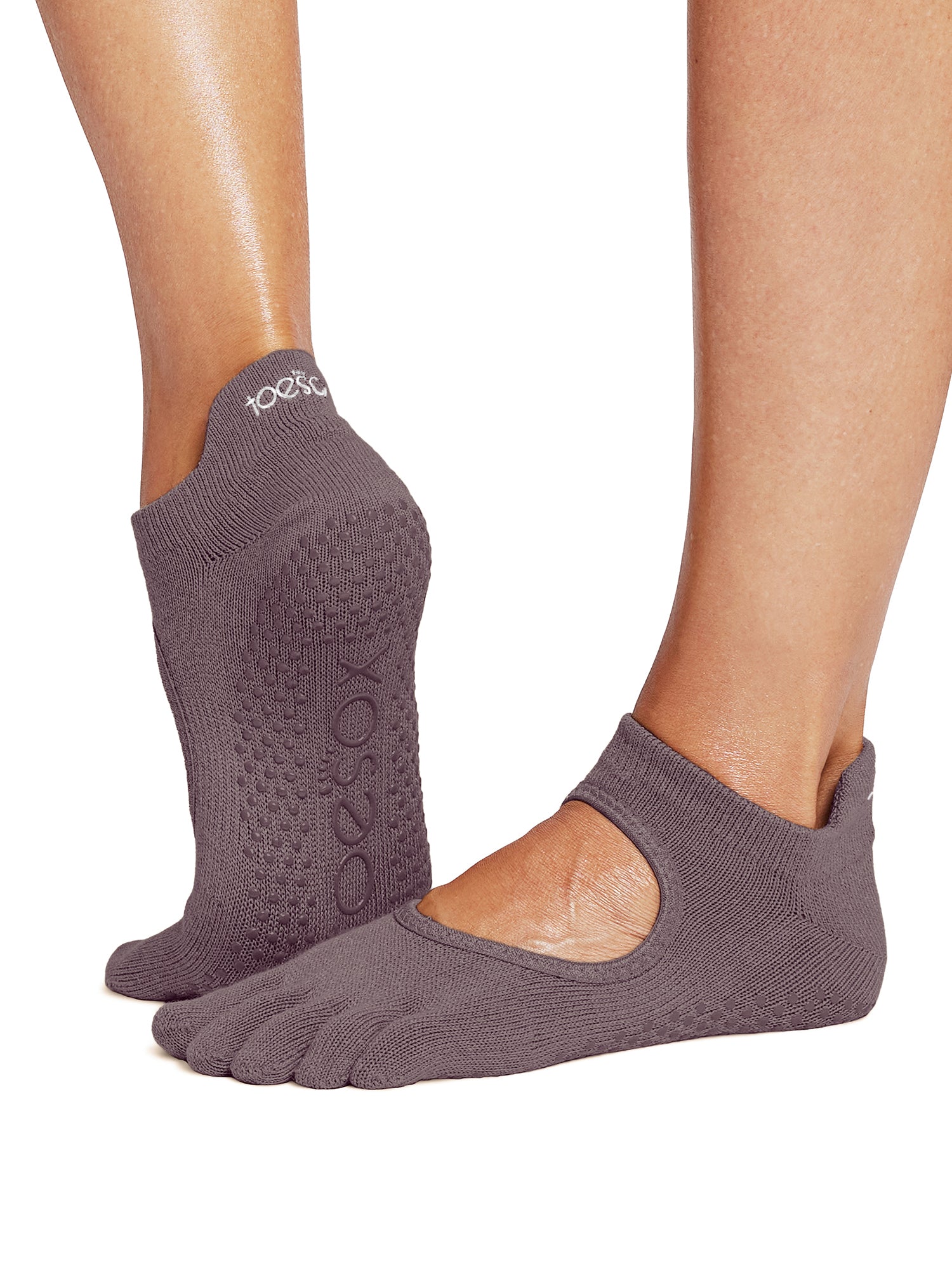 [ToeSox] Bellarina ベラリナ（Full-Toe／つま先あり） グリップ ソックス ／ ヨガ ピラティス 滑り止め付 靴下 25FW_D1