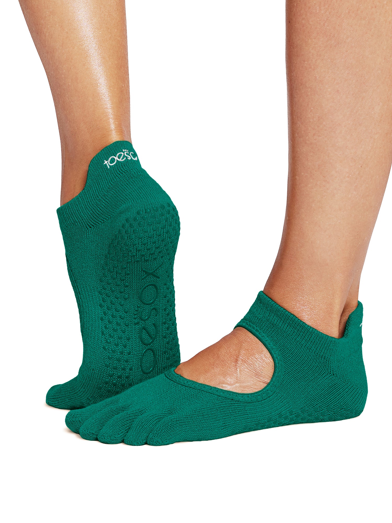 [ToeSox] Bellarina ベラリナ（Full-Toe／つま先あり） グリップ ソックス ／ ヨガ ピラティス 滑り止め付 靴下 25FW_D1