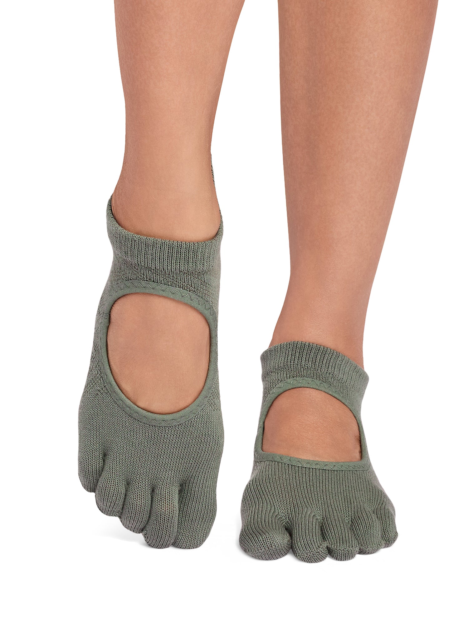 [ToeSox] Bellarina ベラリナ（Full-Toe／つま先あり） グリップ ソックス ／ ヨガ ピラティス 滑り止め付 靴下 26SS_D1