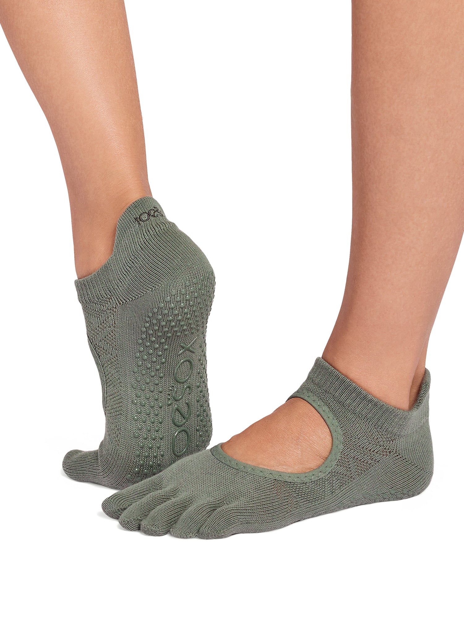 [ToeSox] Bellarina ベラリナ（Full-Toe／つま先あり） グリップ ソックス ／ ヨガ ピラティス 滑り止め付 靴下 26SS_D1