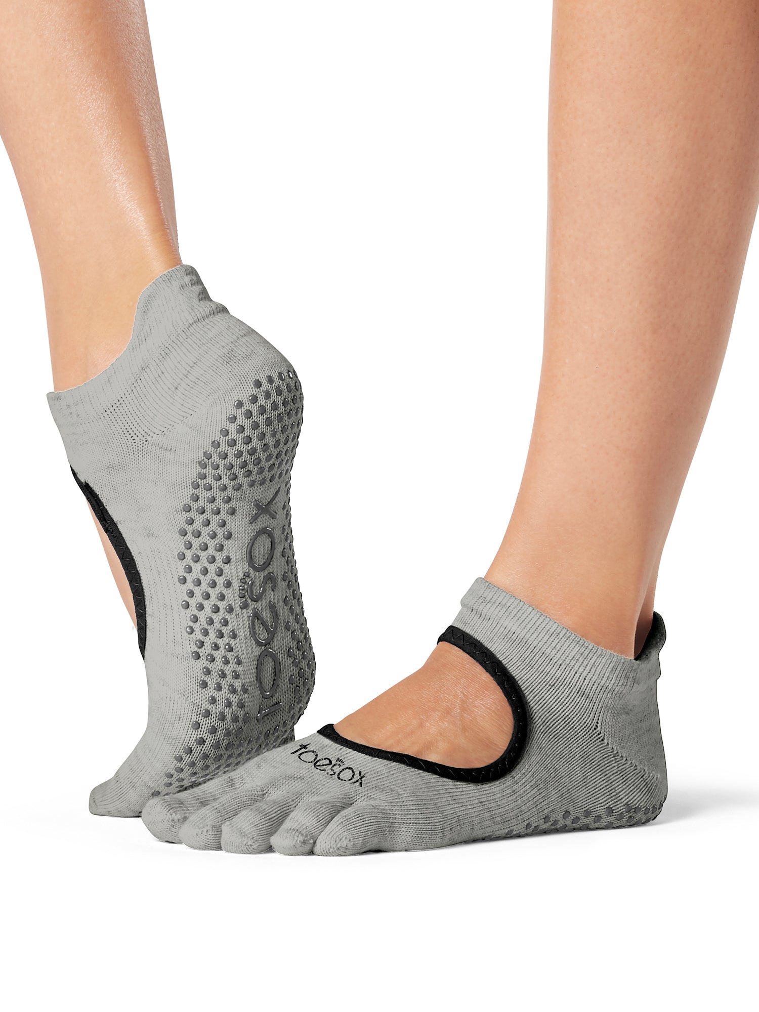 [ToeSox] Bellarina (Full-Toe) Grip Socks / Yoga Pilates Non-Slip Socks 26SS_D2