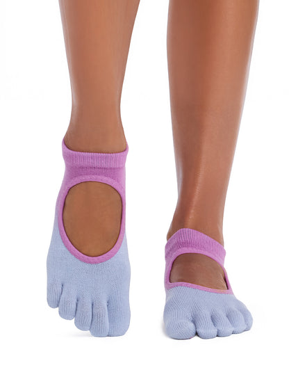 [ToeSox] Bellarina ベラリナ（Full-Toe／つま先あり） グリップ ソックス ／ ヨガ ピラティス 滑り止め付 靴下 26FW_D1