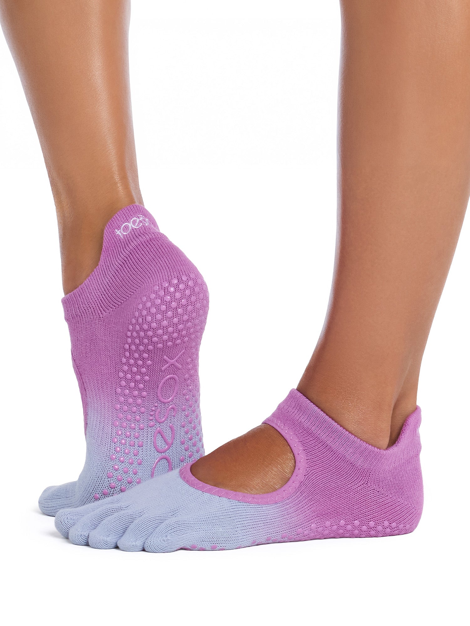 [ToeSox] Bellarina ベラリナ（Full-Toe／つま先あり） グリップ ソックス ／ ヨガ ピラティス 滑り止め付 靴下 26FW_D1