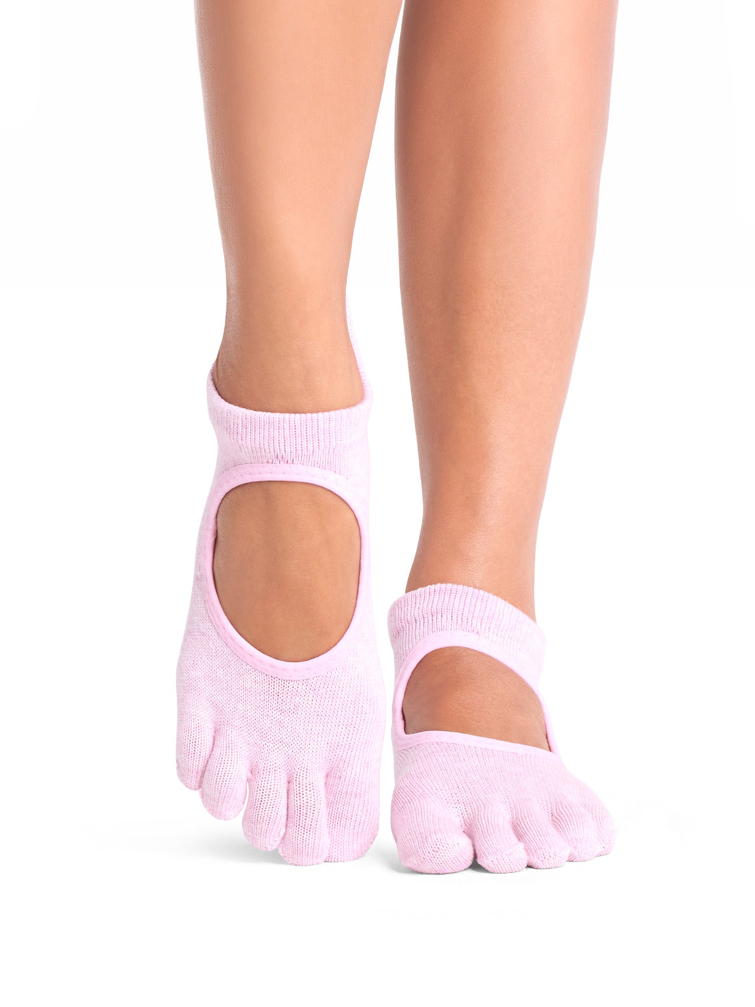 [ToeSox] Bellarina ベラリナ（Full-Toe／つま先あり） グリップ ソックス ／ ヨガ ピラティス 滑り止め付 靴下 26FW_D1