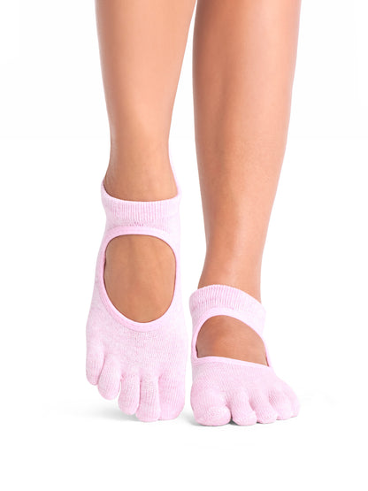 [ToeSox] Bellarina ベラリナ（Full-Toe／つま先あり） グリップ ソックス ／ ヨガ ピラティス 滑り止め付 靴下 26FW_D1