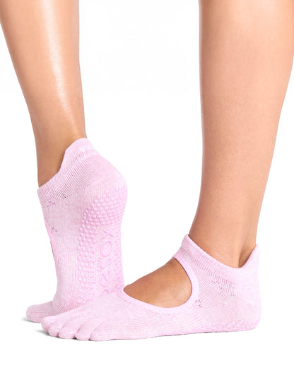[ToeSox] Bellarina ベラリナ（Full-Toe／つま先あり） グリップ ソックス ／ ヨガ ピラティス 滑り止め付 靴下 26FW_D1