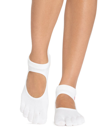 [ToeSox] Bellarina ベラリナ（Full-Toe／つま先あり） グリップ ソックス ／ ヨガ ピラティス 滑り止め付 靴下 26FW_D1