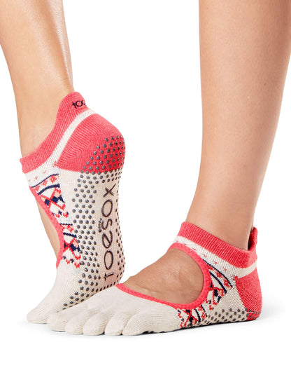 [ToeSox] Bellarina ベラリナ（Full-Toe／つま先あり） グリップ ソックス ／ ヨガ ピラティス 滑り止め付 靴下 26FW_D1