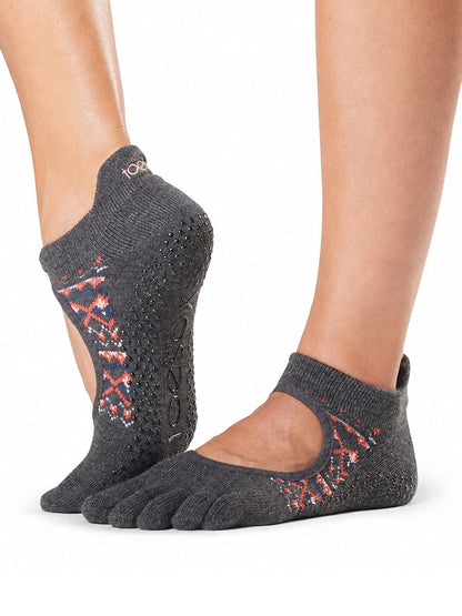 [ToeSox] Bellarina ベラリナ（Full-Toe／つま先あり） グリップ ソックス ／ ヨガ ピラティス 滑り止め付 靴下 26FW_D1