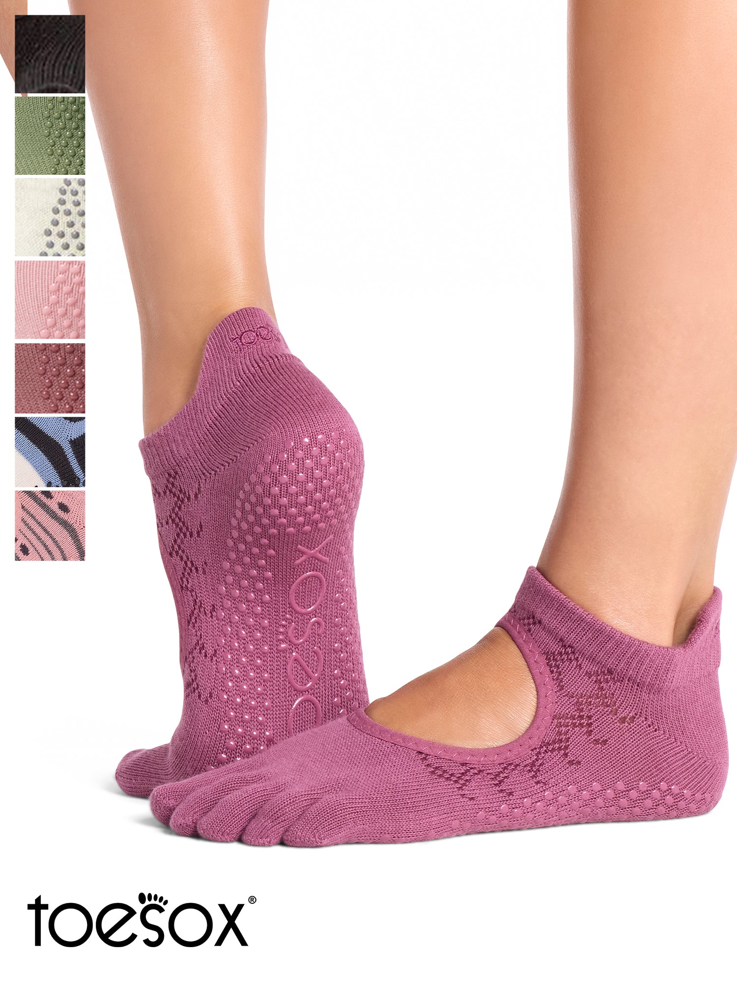 ToeSox トゥソックス ｜5本指 滑らない ピラティス靴下 – Toesox トゥ