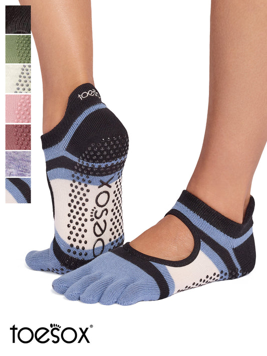 [限定SALE][ToeSox] Bellarina ベラリナ（Full-Toe／つま先あり） グリップ ソックス ／ ヨガ ピラティス 滑り止め付 靴下 26SS_D2 [GWS]