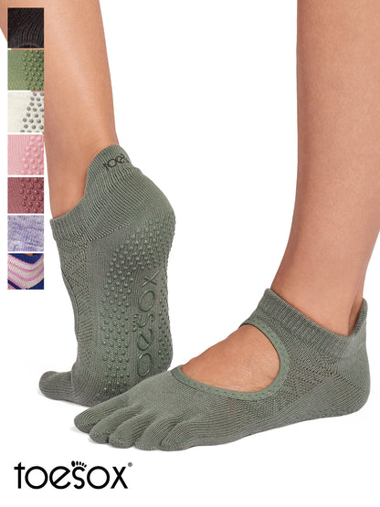 [ToeSox] Bellarina ベラリナ（Full-Toe／つま先あり） グリップ ソックス ／ ヨガ ピラティス 滑り止め付 靴下 26SS_D1