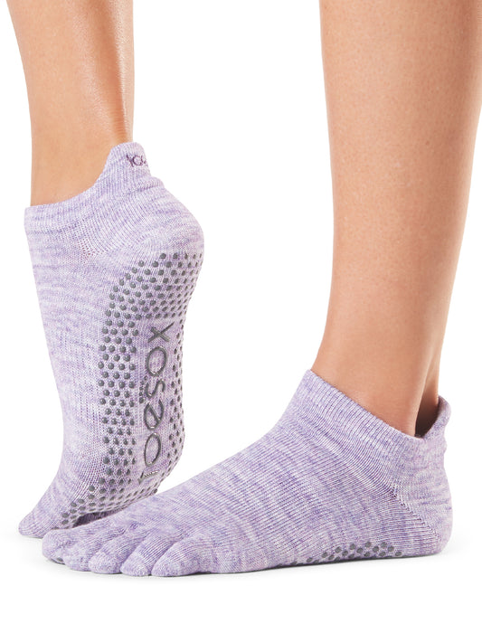 [ToeSox] Low Rise (Full-Toe) Grip Socks / Yoga Pilates Anti-Slip Socks 24FW_D3