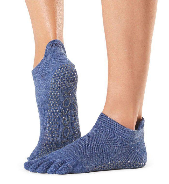 [ToeSox] Low Rise (Full-Toe) Grip Socks / Yoga Pilates Anti-Slip Socks 24FW_D3