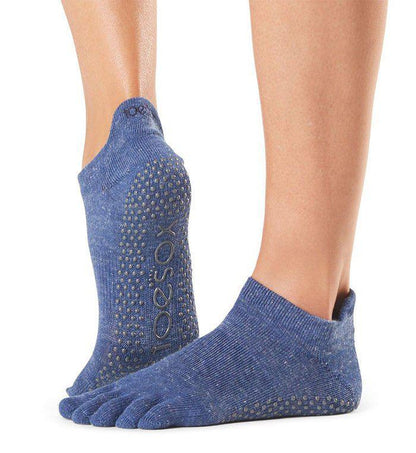 [ToeSox] Low Rise (Full-Toe) Grip Socks / Yoga Pilates Anti-Slip Socks 24FW_D3
