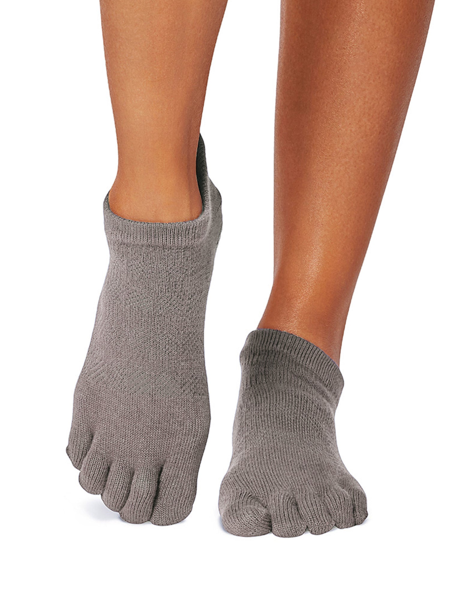 [ToeSox] Low Rise ローライズ（Full-Toe／つま先あり） グリップ ソックス ／ ヨガ ピラティス 滑り止め付 靴下 25FW_D1