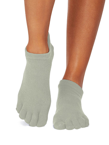 [ToeSox] Low Rise (Full-Toe) Grip Socks / Yoga Pilates Anti-Slip Socks 24FW_D3