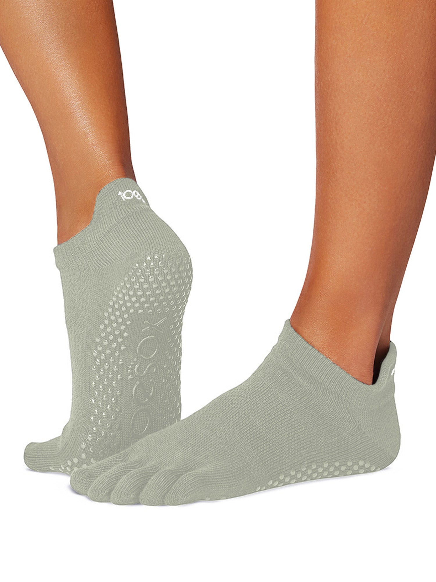[ToeSox] Low Rise (Full-Toe) Grip Socks / Yoga Pilates Anti-Slip Socks 24FW_D3