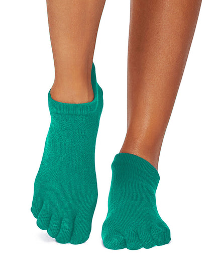 [ToeSox] Low Rise (Full-Toe) Grip Socks / Yoga Pilates Anti-Slip Socks 24FW_D3
