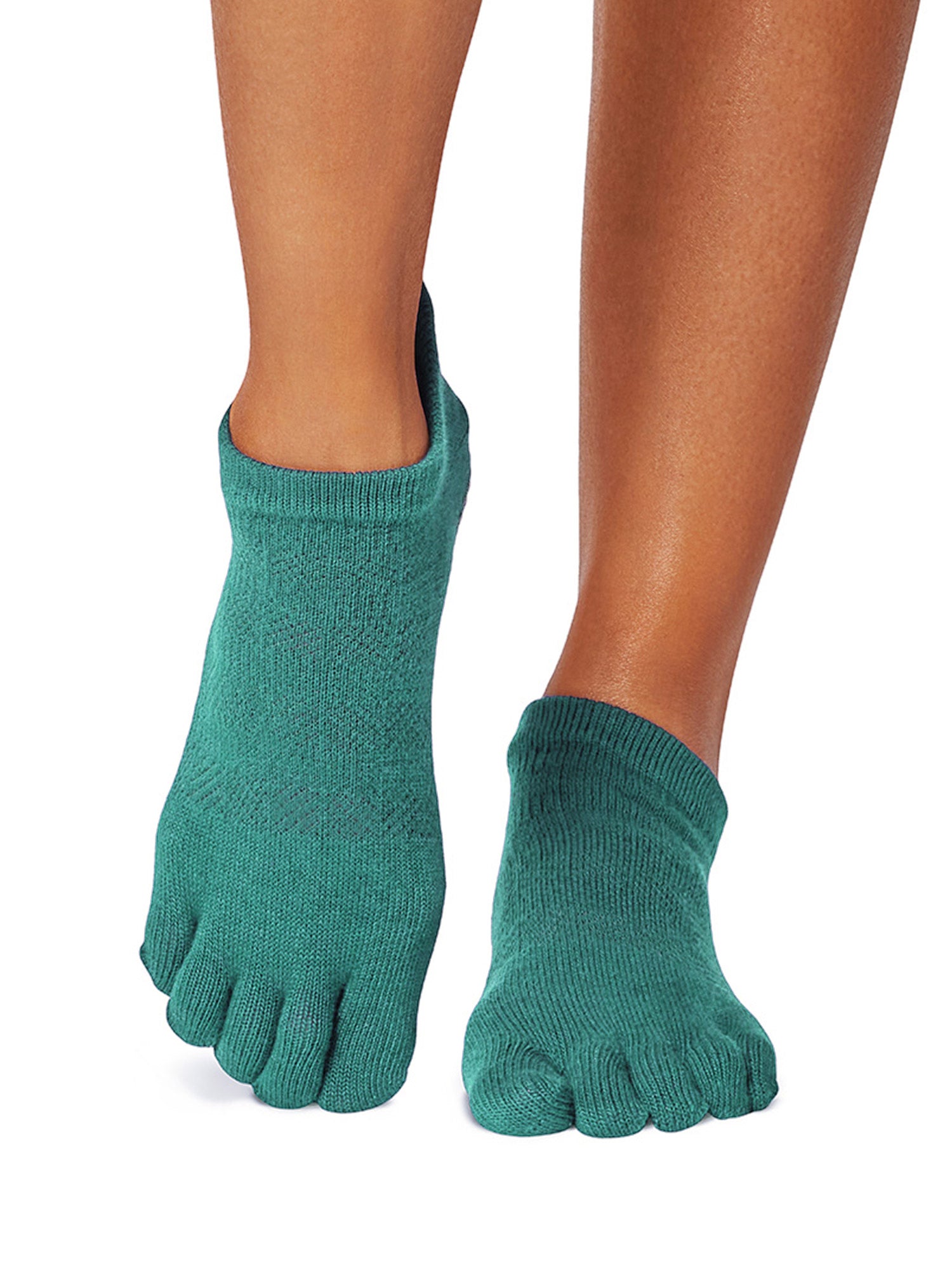[ToeSox] Low Rise ローライズ（Full-Toe／つま先あり） グリップ ソックス ／ ヨガ ピラティス 滑り止め付 靴下 25FW_D1