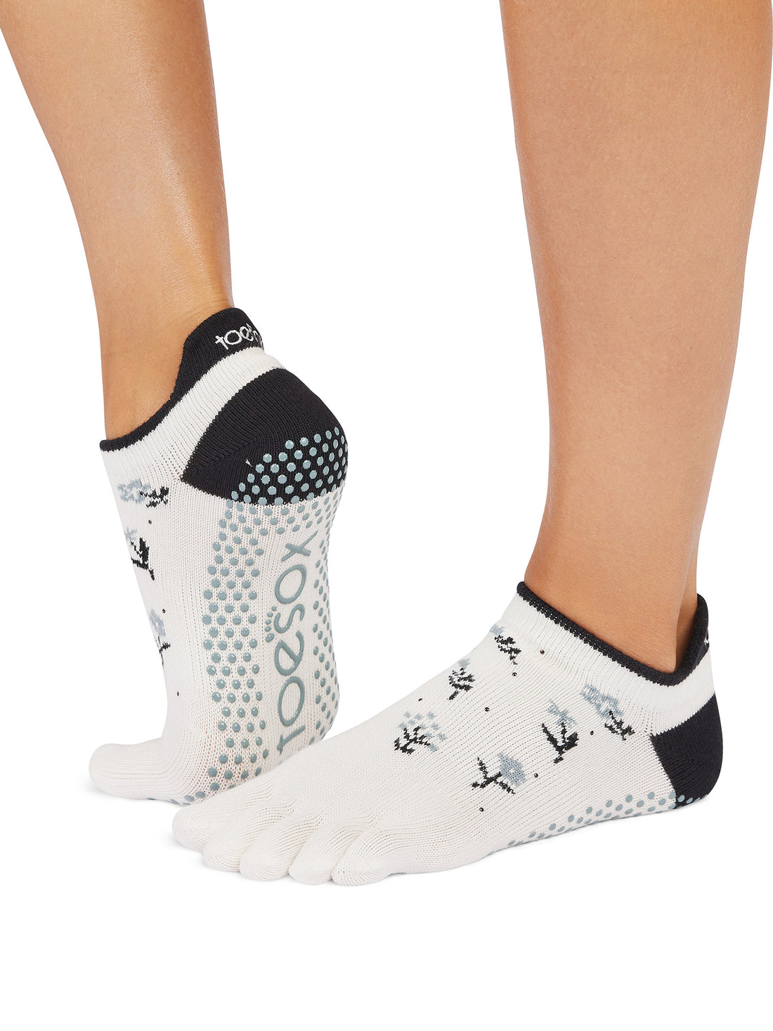 40%OFF[アウトレットSALE][ToeSox] Low Rise ローライズ（Full-Toe／つま先あり） グリップ ソックス ／ ヨガ ピラティス 滑り止め付 靴下 OT2512