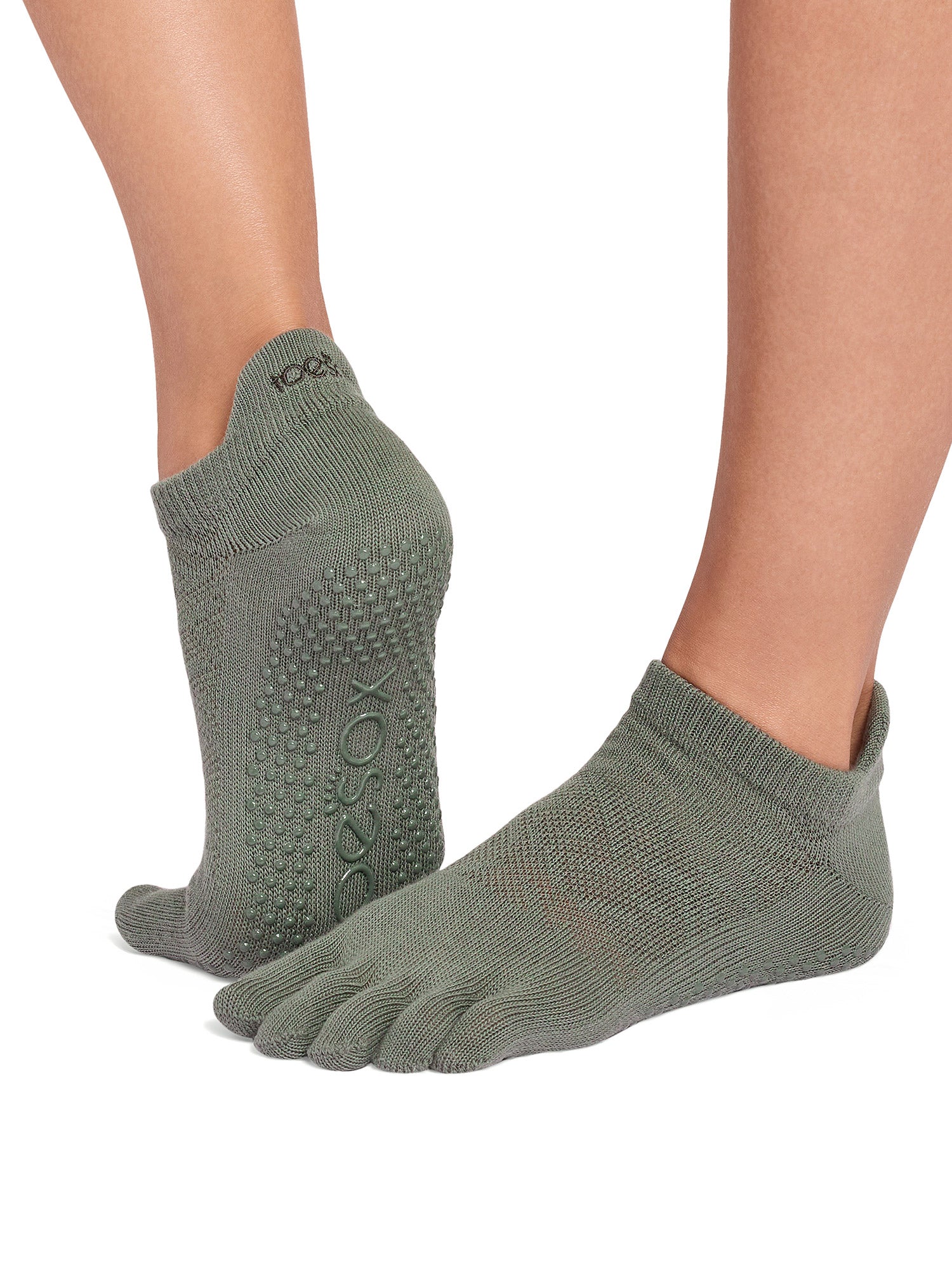 [ToeSox] Low Rise (Full-Toe) Grip Socks / Yoga Pilates Anti-Slip Socks 24FW_D3