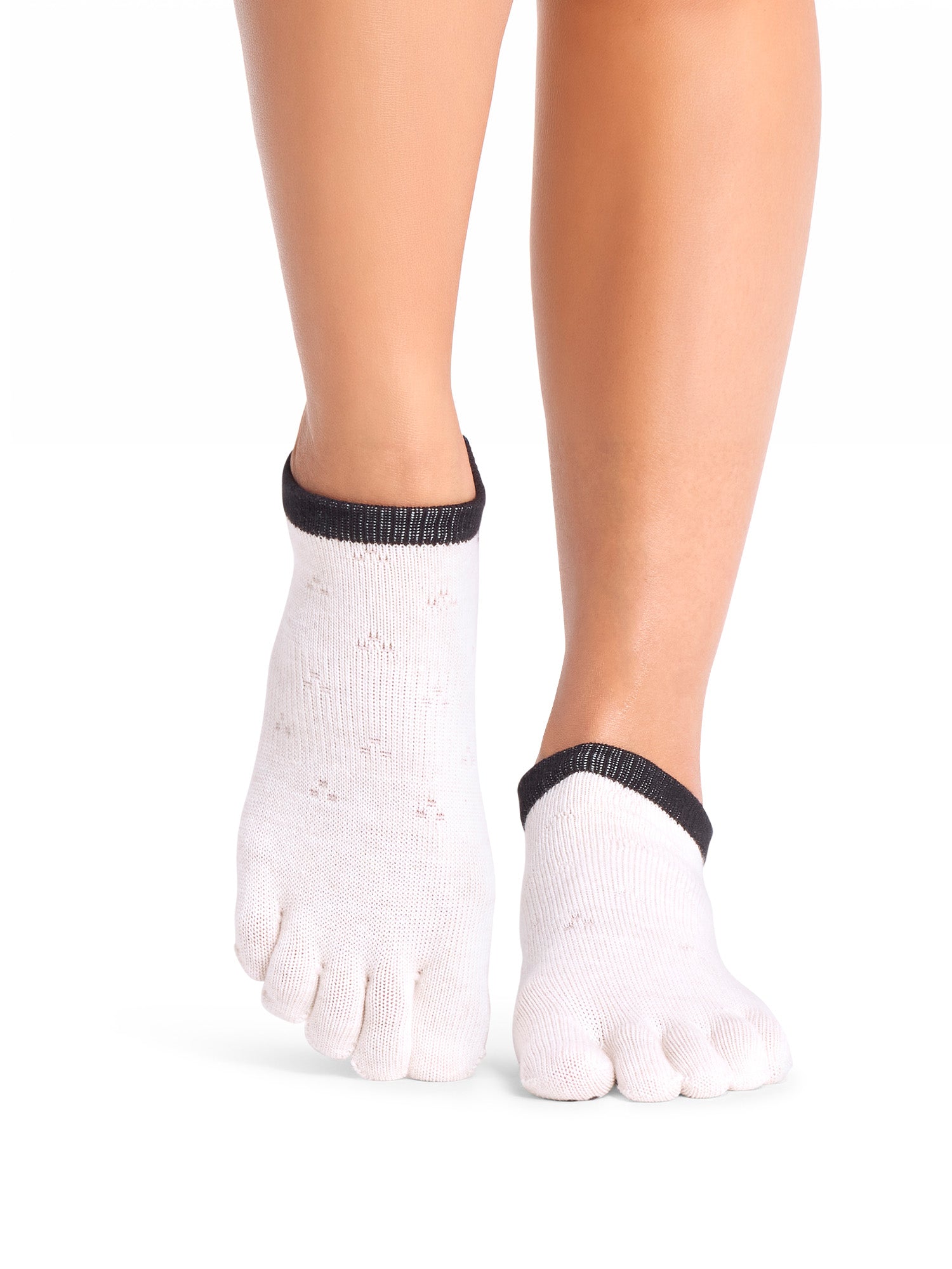[ToeSox] Low Rise ローライズ（Full-Toe／つま先あり） グリップ ソックス ／ ヨガ ピラティス 滑り止め付 靴下 26FW_D1