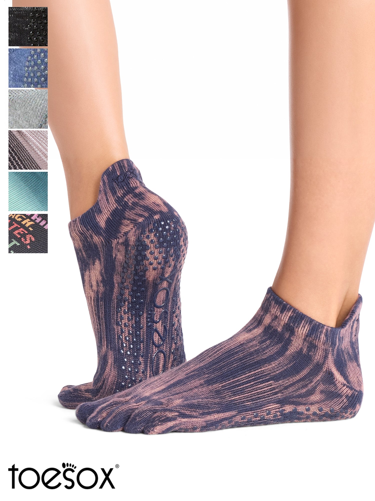 ToeSox トゥソックス ｜5本指 滑らない ピラティス靴下 – Toesox トゥ