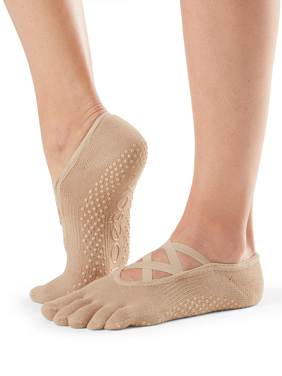 [ToeSox] Elle (全趾/有腳尖) 握力襪/瑜珈普拉提防滑襪 24FW
