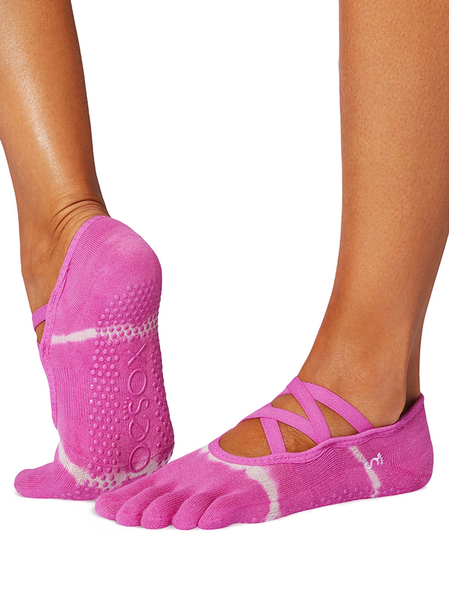 [ToeSox] Elle (Full-Toe) Grip Socks / Yoga Pilates Anti-Slip Socks 24FW_D3