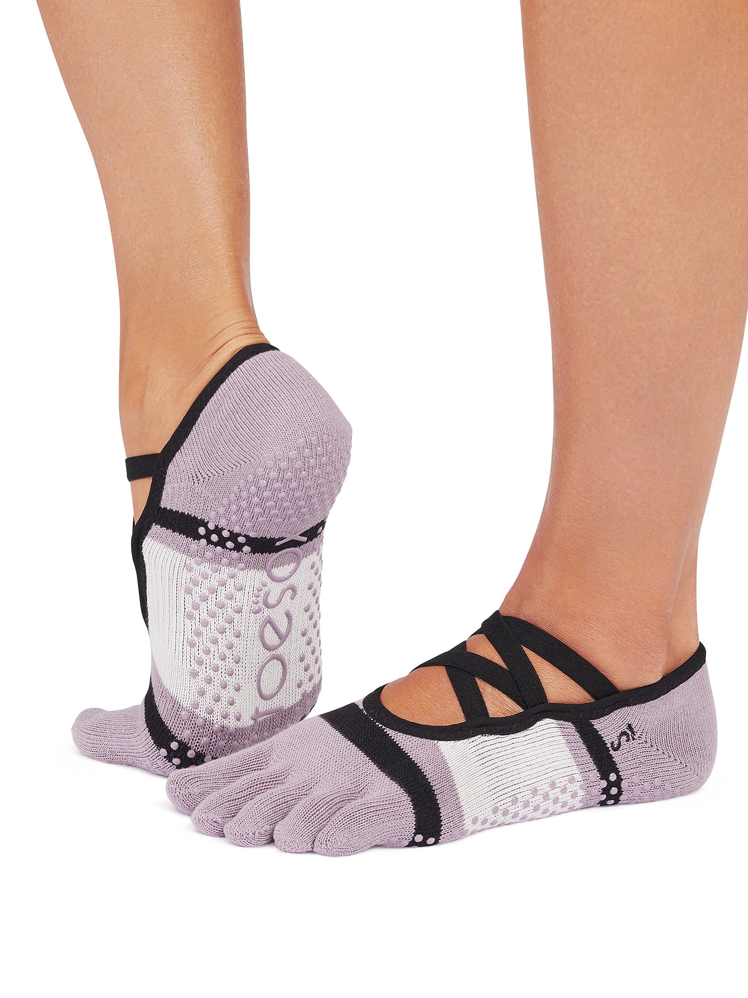 [ToeSox] Elle (全趾/有腳尖) 握力襪/瑜珈普拉提防滑襪 24FW