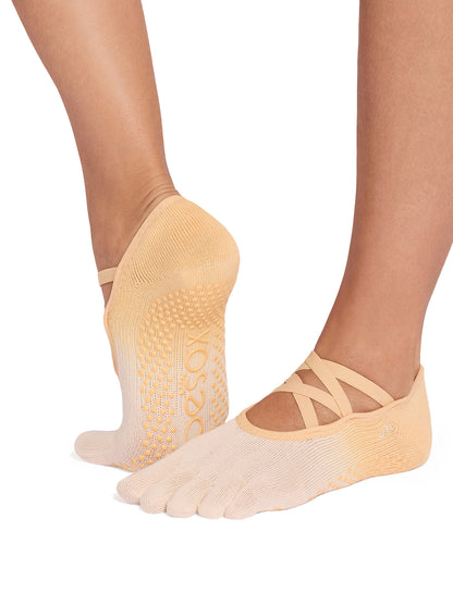 [ToeSox] Elle (Full-Toe) Grip Socks / Yoga Pilates Anti-Slip Socks 24FW_D3