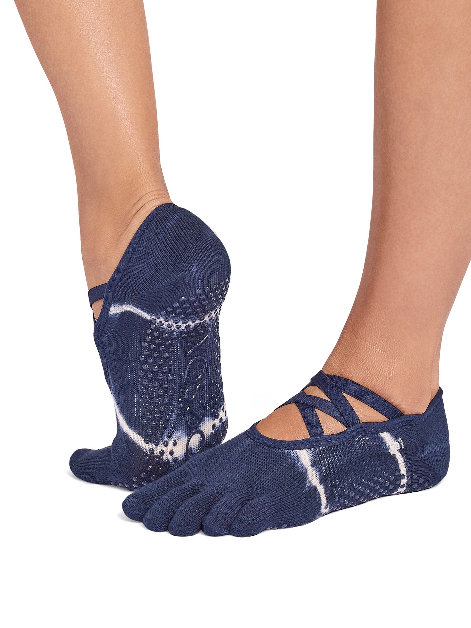[ToeSox] Elle (Full-Toe) Grip Socks / Yoga Pilates Anti-Slip Socks 24FW_D3