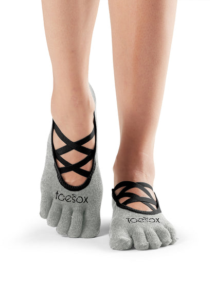 [ToeSox] Elle エル（Full-Toe／つま先あり） グリップ ソックス ／ ヨガ ピラティス 滑り止め付 靴下 26SS_D2