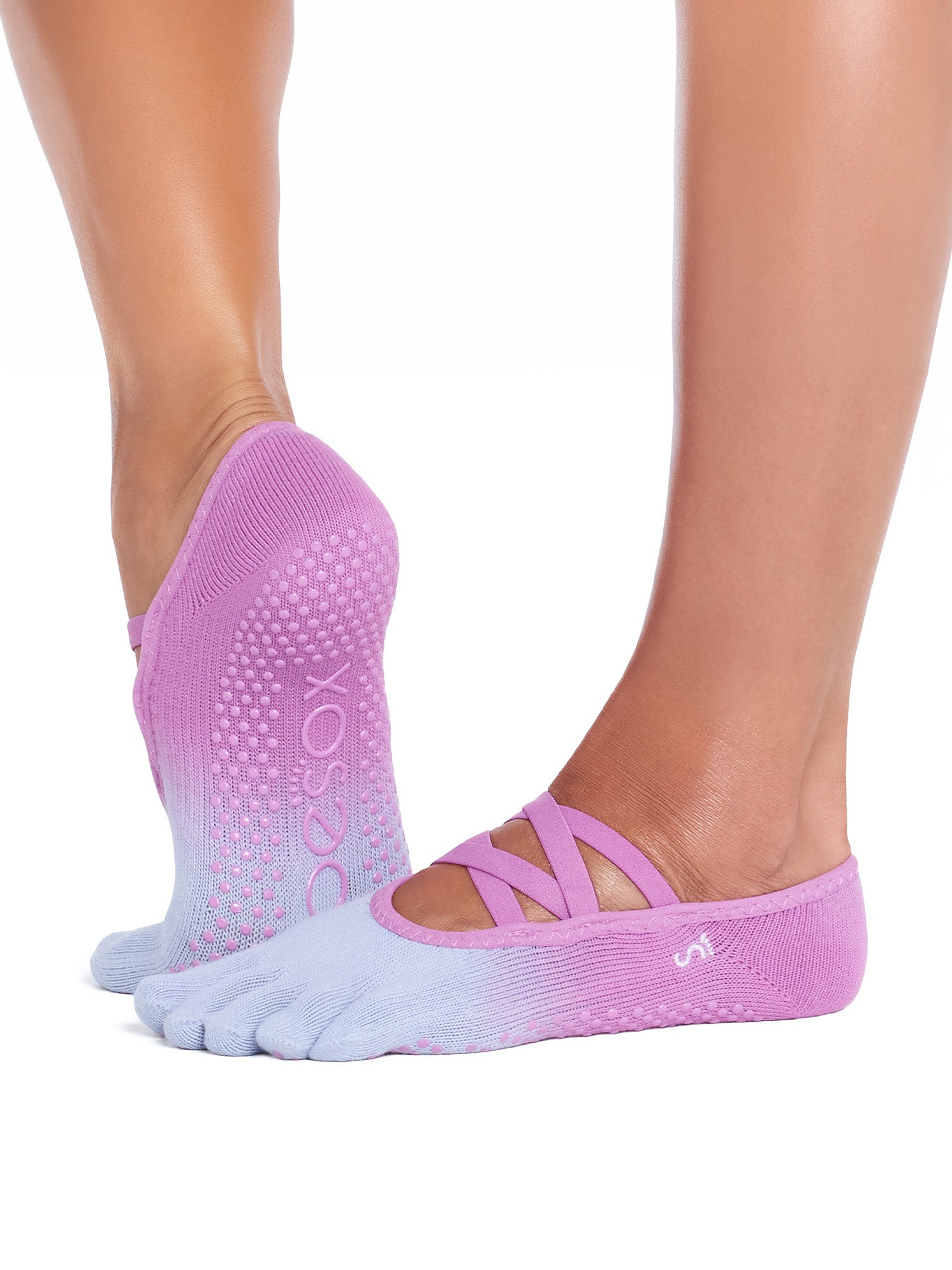 [ToeSox] Elle (全趾/有腳尖) 握力襪/瑜珈普拉提防滑襪 24FW