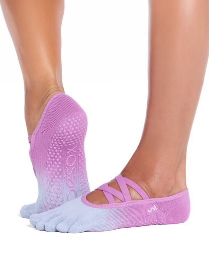 [ToeSox] Elle (全趾/有腳尖) 握力襪/瑜珈普拉提防滑襪 24FW