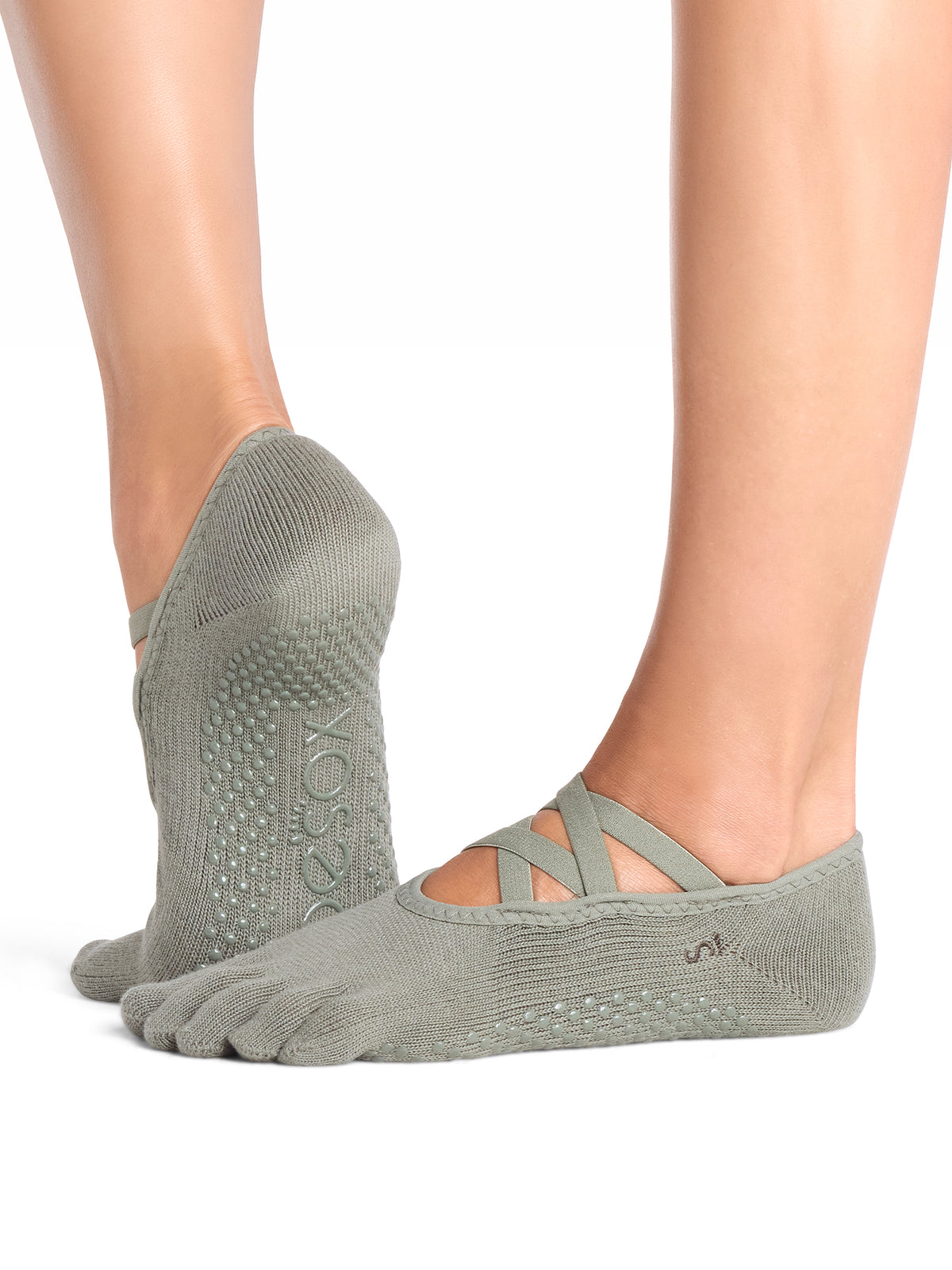 [ToeSox] Elle (全趾/有腳尖) 握力襪/瑜珈普拉提防滑襪 24FW