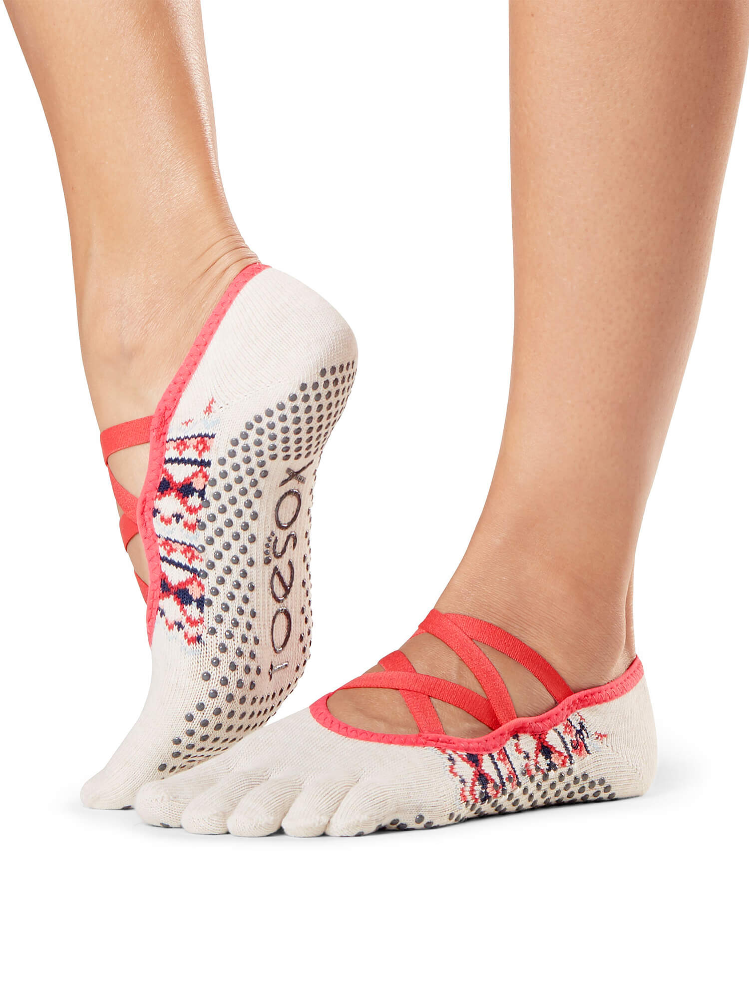 [ToeSox] Elle (全趾/有腳尖) 握力襪/瑜珈普拉提防滑襪 24FW