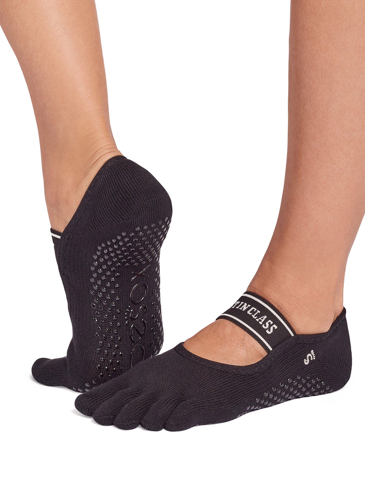 [ToeSox] Mia (Full-Toe) Grip Socks / Yoga Pilates Anti-Slip Socks 24FW
