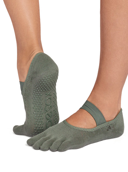 [ToeSox] Mia (Full-Toe) Grip Socks / Yoga Pilates Anti-Slip Socks 24FW