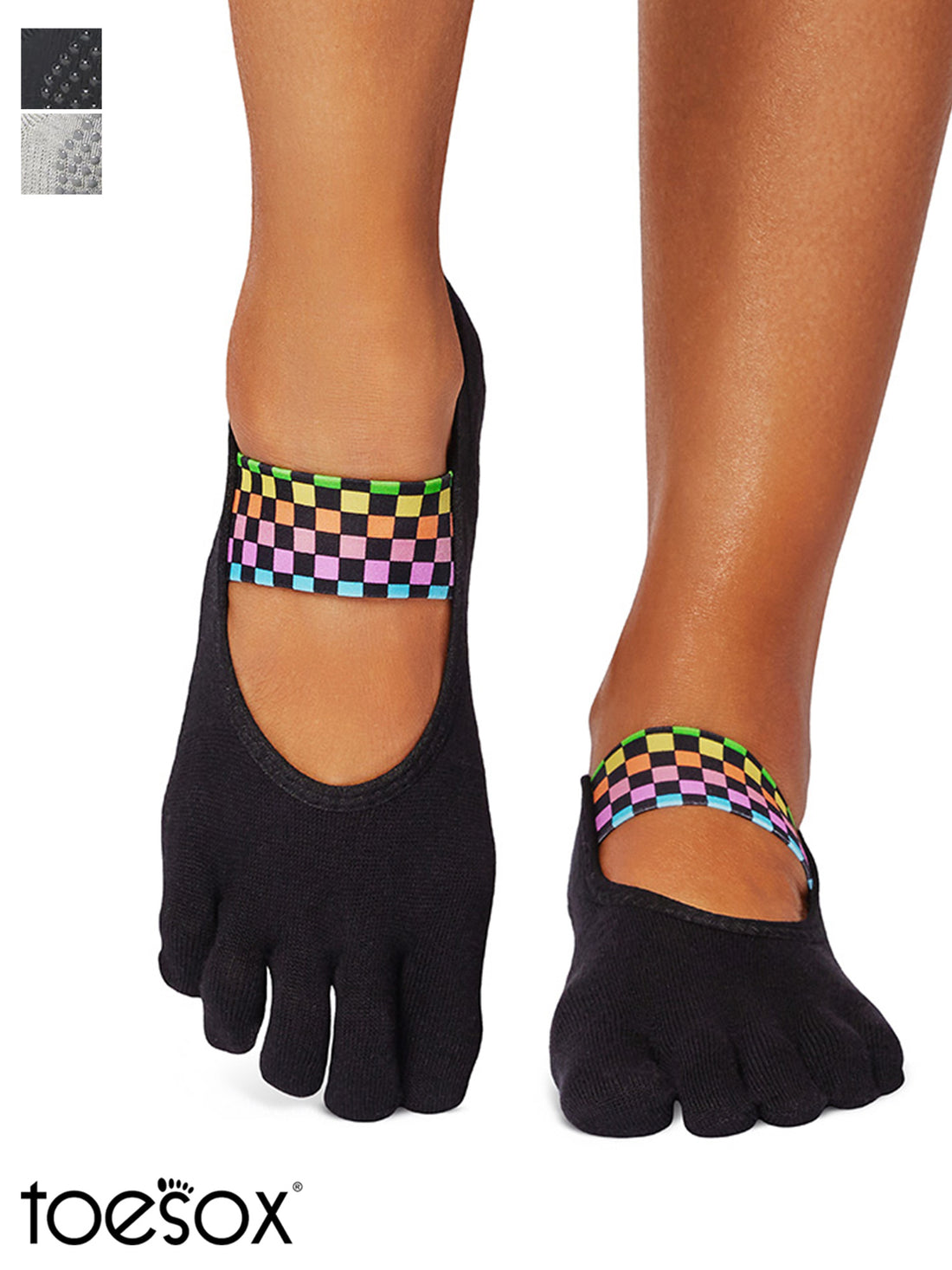 [ToeSox] Mia (Full-Toe) Grip Socks / Yoga Pilates Anti-Slip Socks 24FW