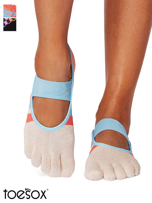 [SALE][ToeSox] Mia ミア（Full-Toe／つま先あり）グリップ ソックス ／ ヨガ ピラティス 滑り止め付 靴下 [GWS]