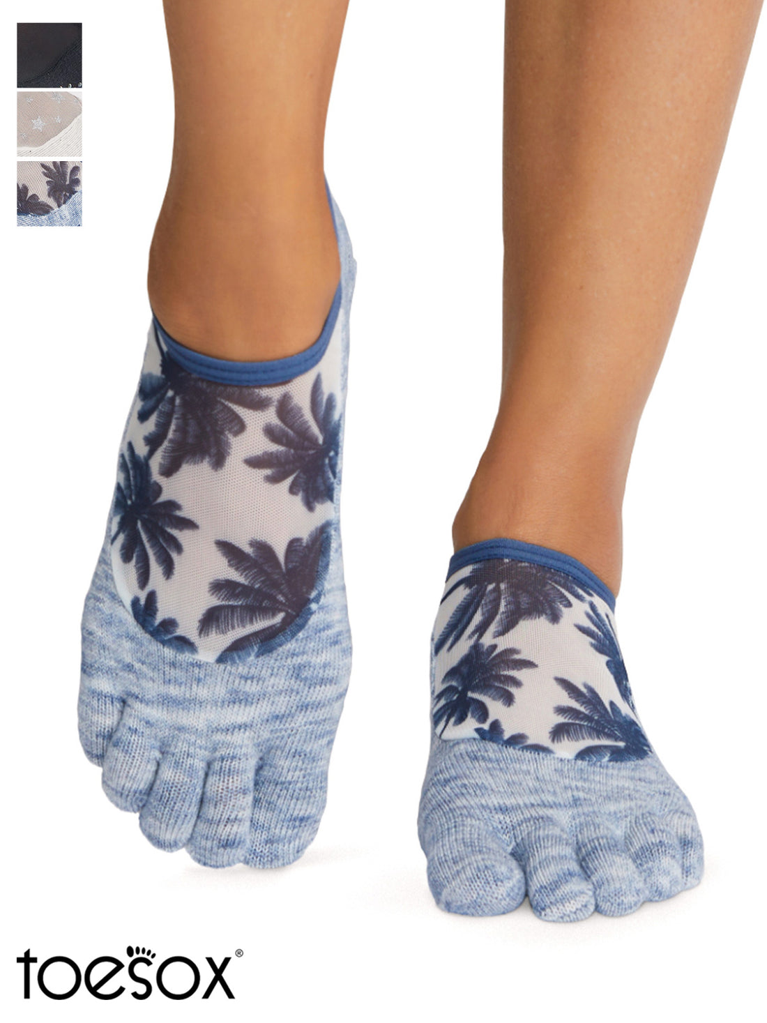 [ToeSox] Luna Luna (Full-Toe/With Toe) Grip Socks/Yoga Pilates Anti-Slip Socks