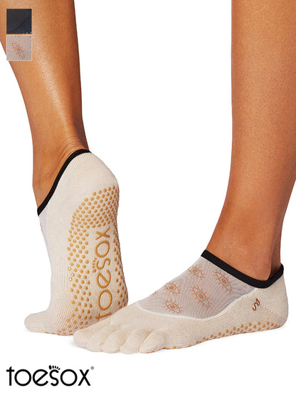 [SALE][ToeSox] Luna ルナ（Full-Toe／つま先あり） グリップ ソックス ／ ヨガ ピラティス 滑り止め付 靴下 2602