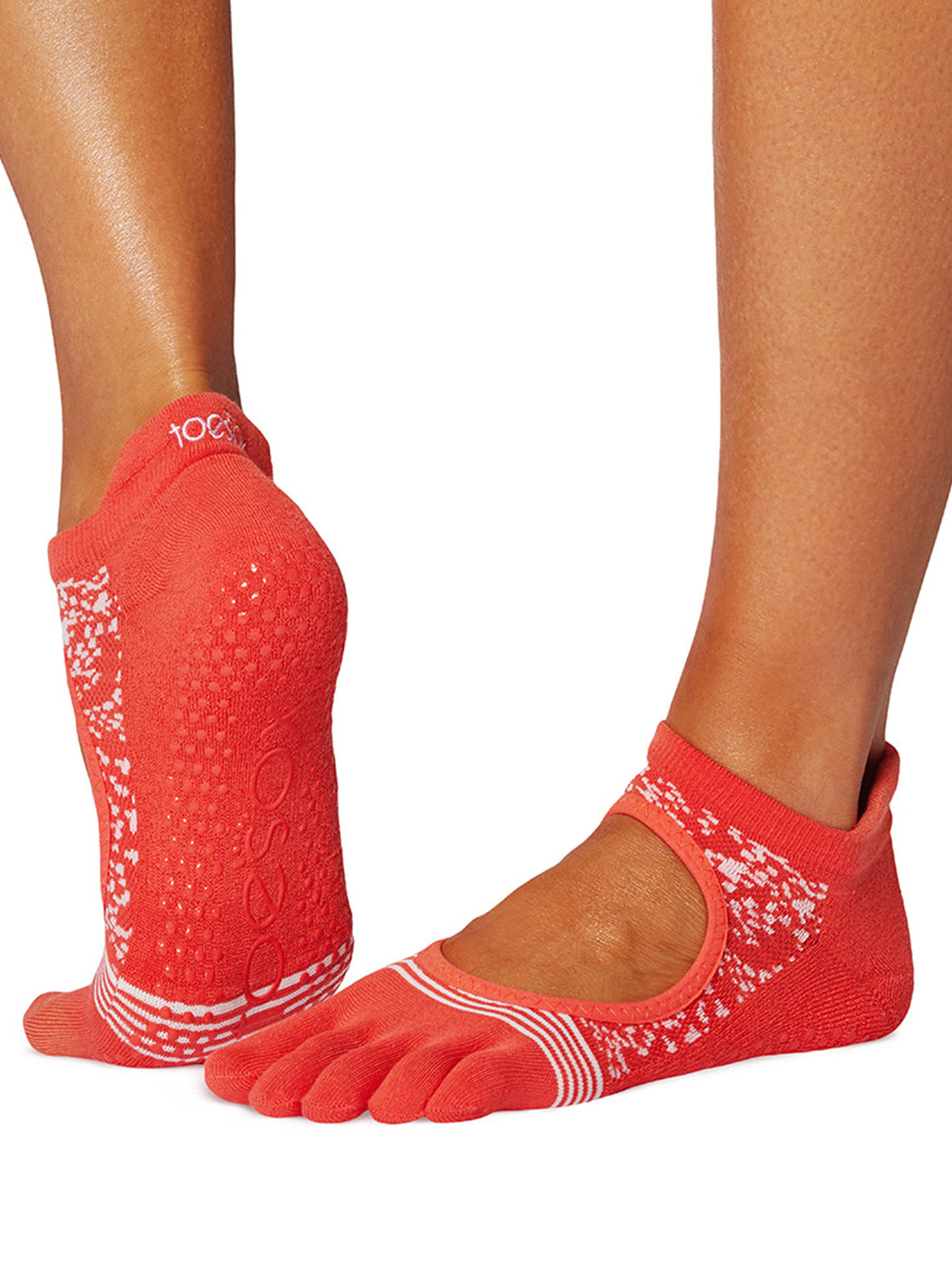 40%OFF[アウトレットSALE][ToeSox] Bellarina Tec ベラリナ テック（Full-Toe／つま先あり） グリップ ソックス ／ ヨガ ピラティス 滑り止め付 靴下 OT2506